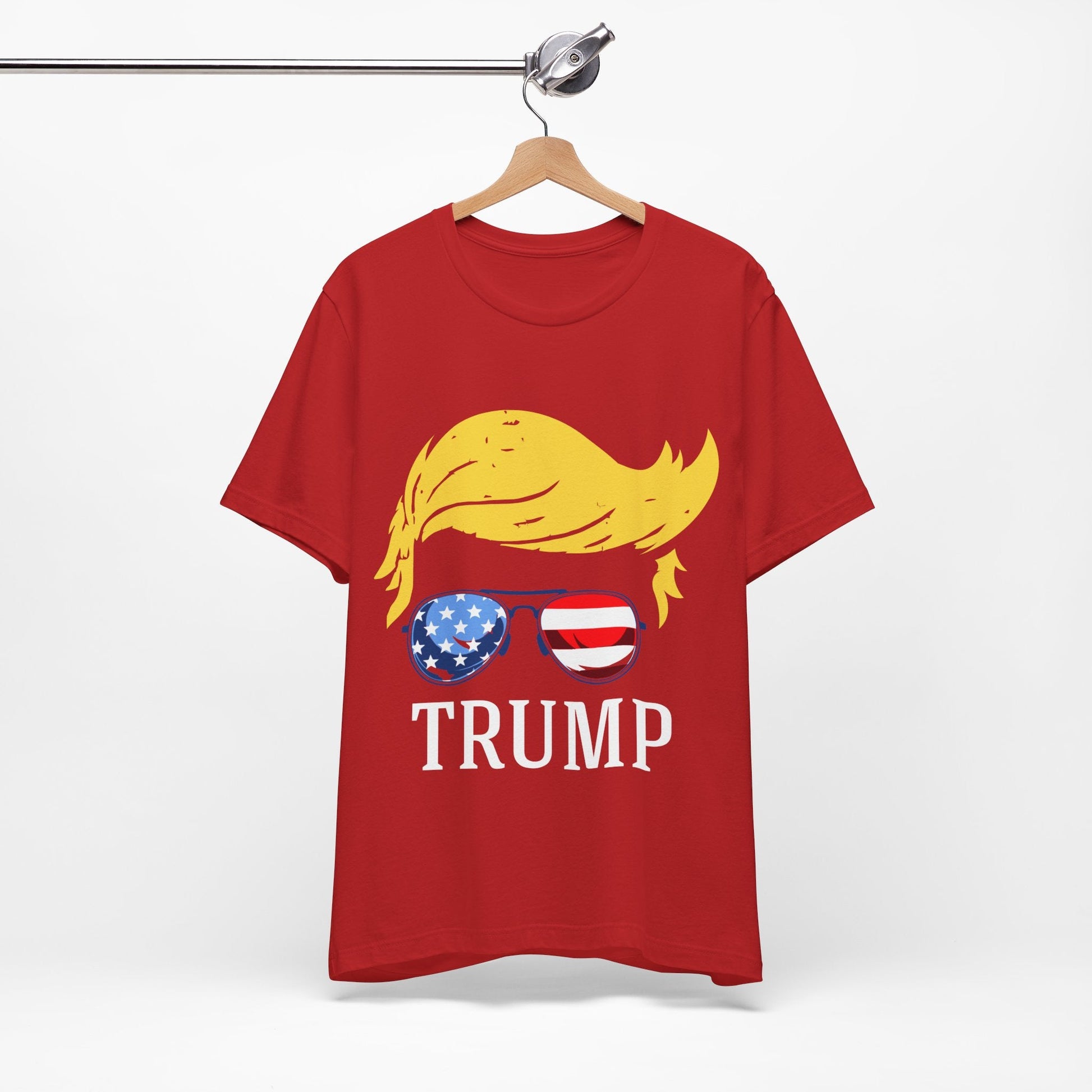 Trump Cool Hair - Unisex T - Shirt - American Apostle - Red