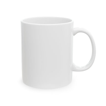 Trump Defiance [Scribble Art] - Ceramic Mug (White, 11oz) - American Apostle - 11oz