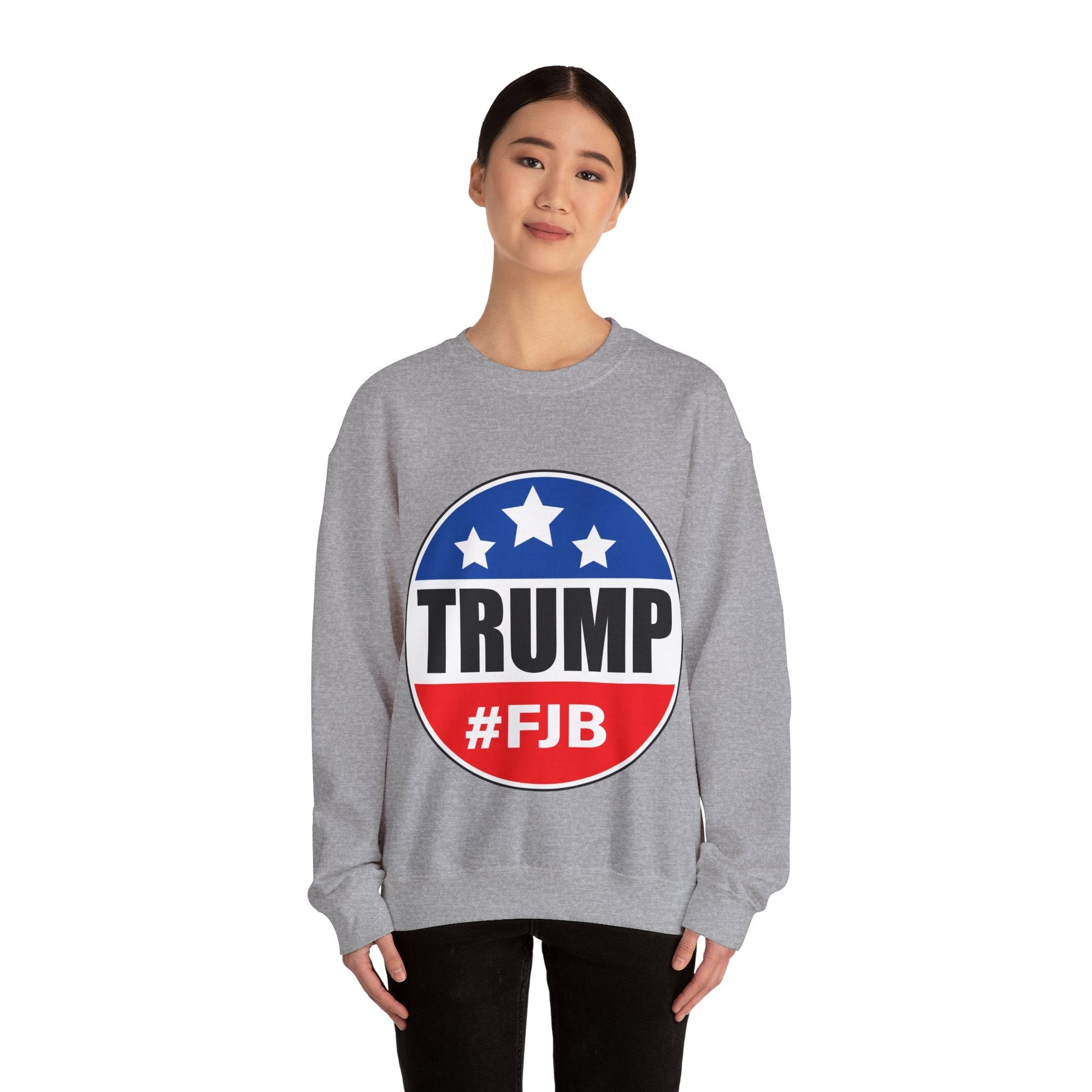 Trump #FJB - Unisex Sweatshirt - American Apostle - Sport Grey