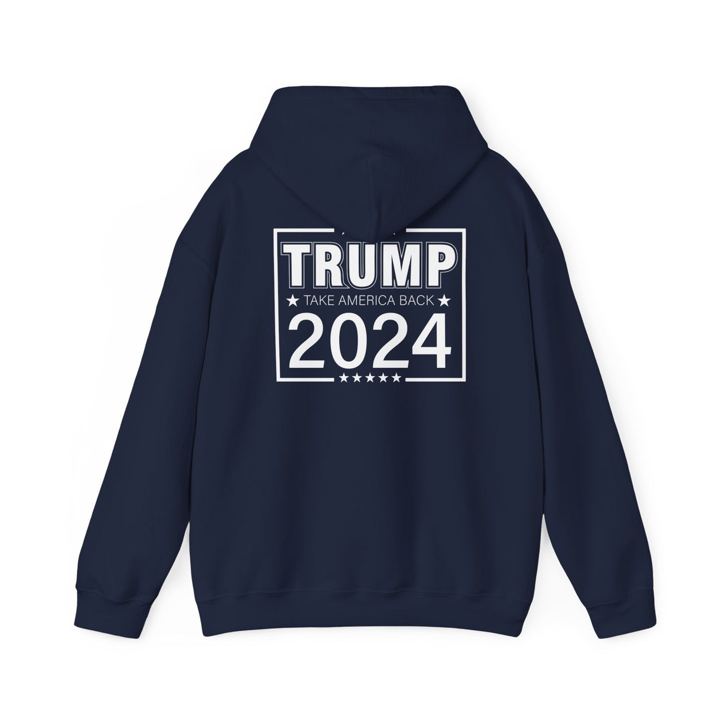 Trump Hair - Unisex Hooded Sweatshirt - American Apostle - Navy