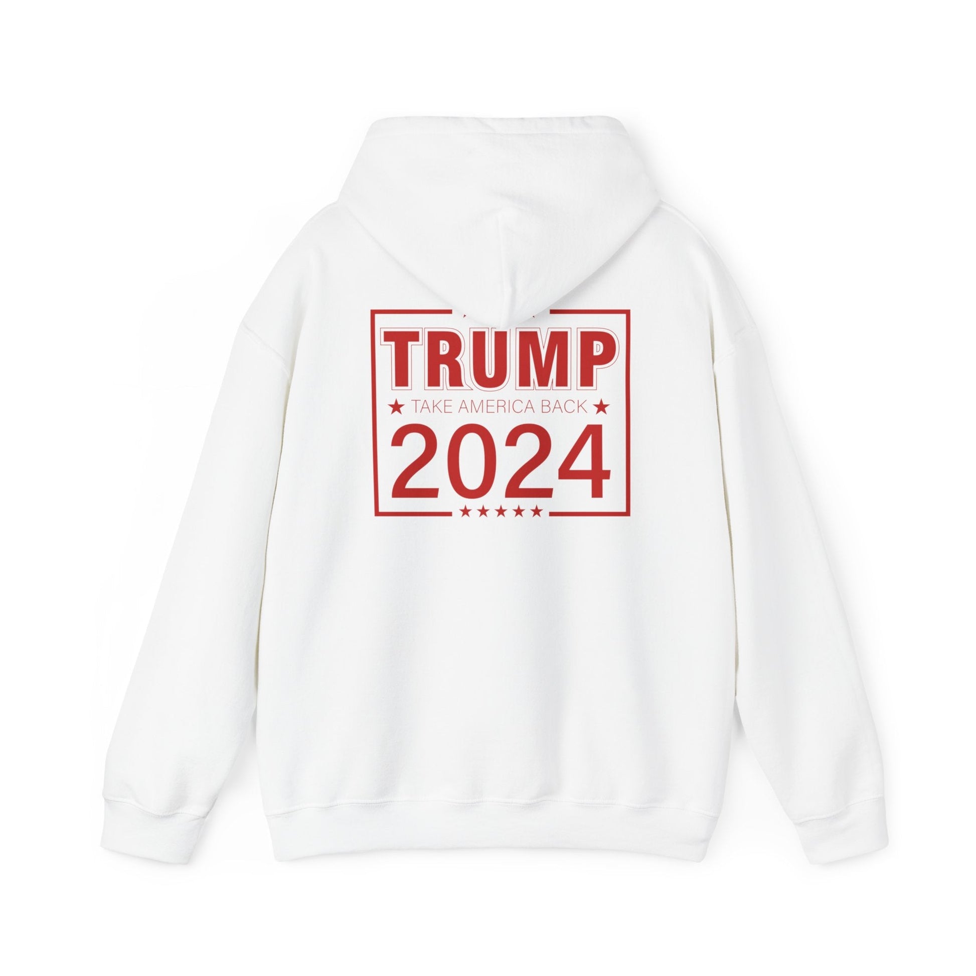 Trump Hair - Unisex Hooded Sweatshirt - American Apostle - White