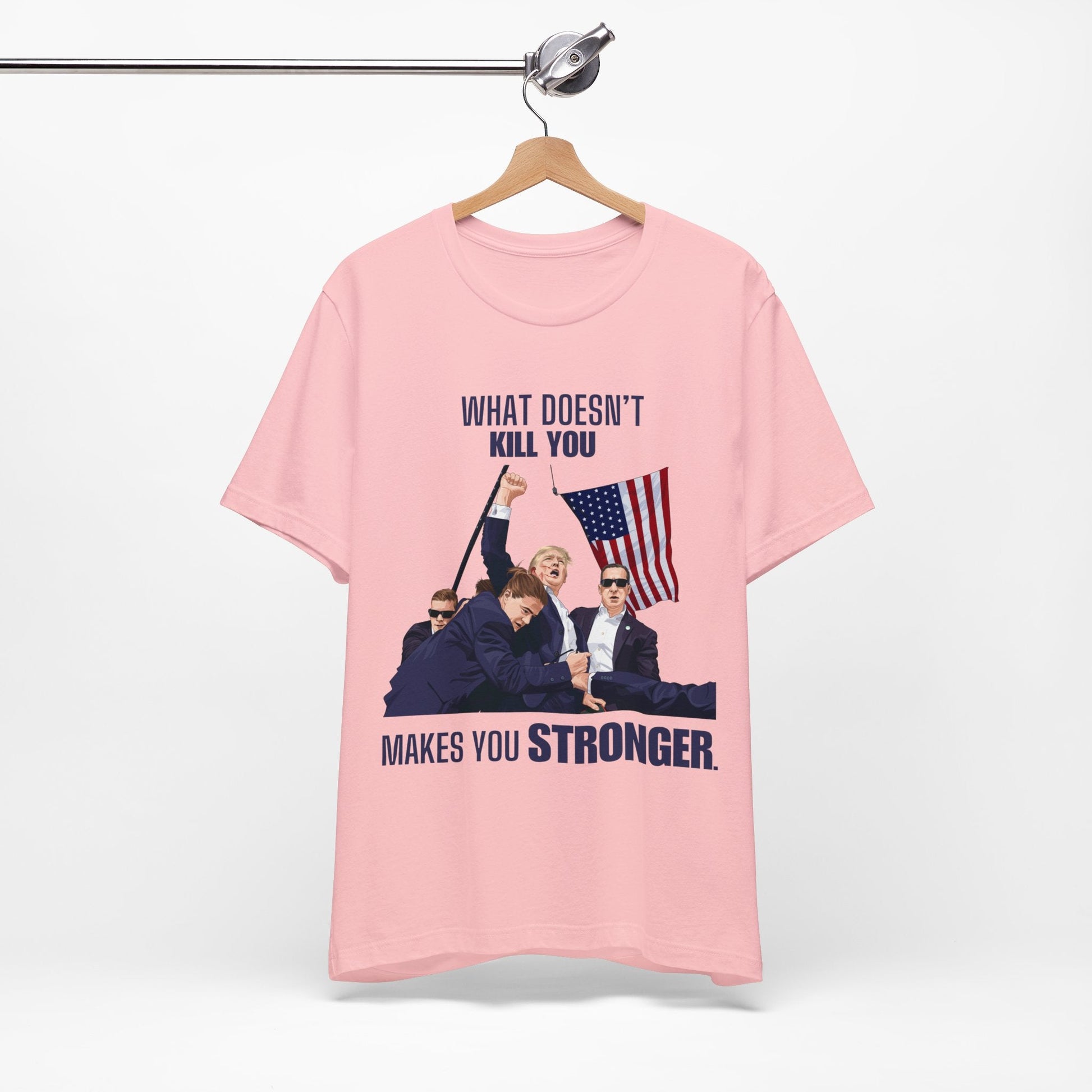 Trump STRONGER - Unisex T - Shirt - American Apostle - Natural