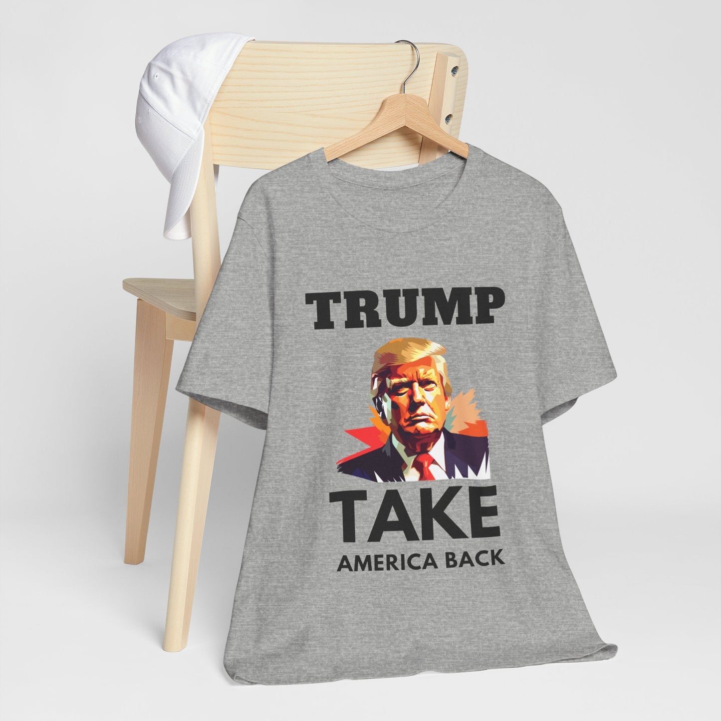 Trump Take America Back - Unisex T - Shirt - American Apostle - Navy