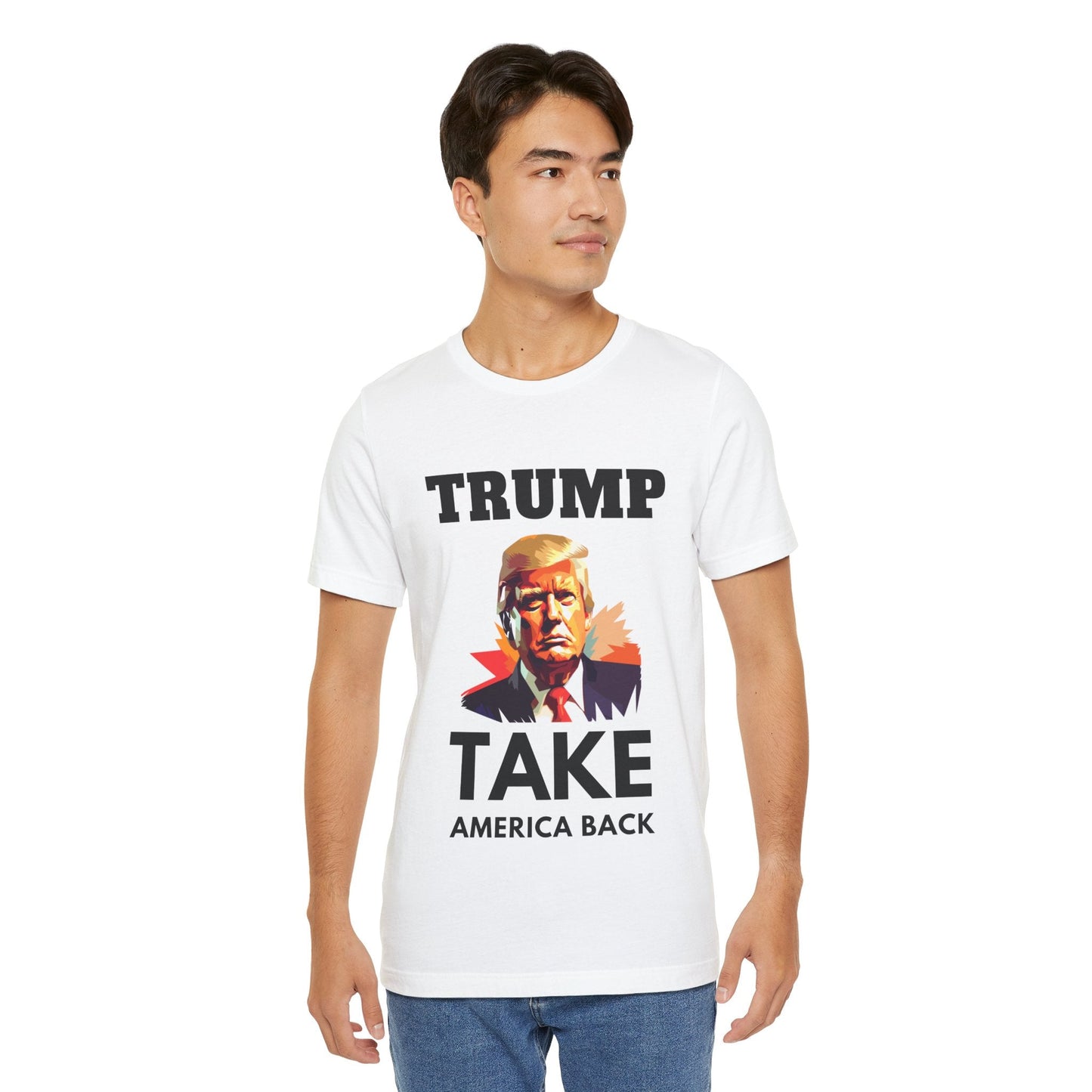 Trump Take America Back - Unisex T - Shirt - American Apostle - Red