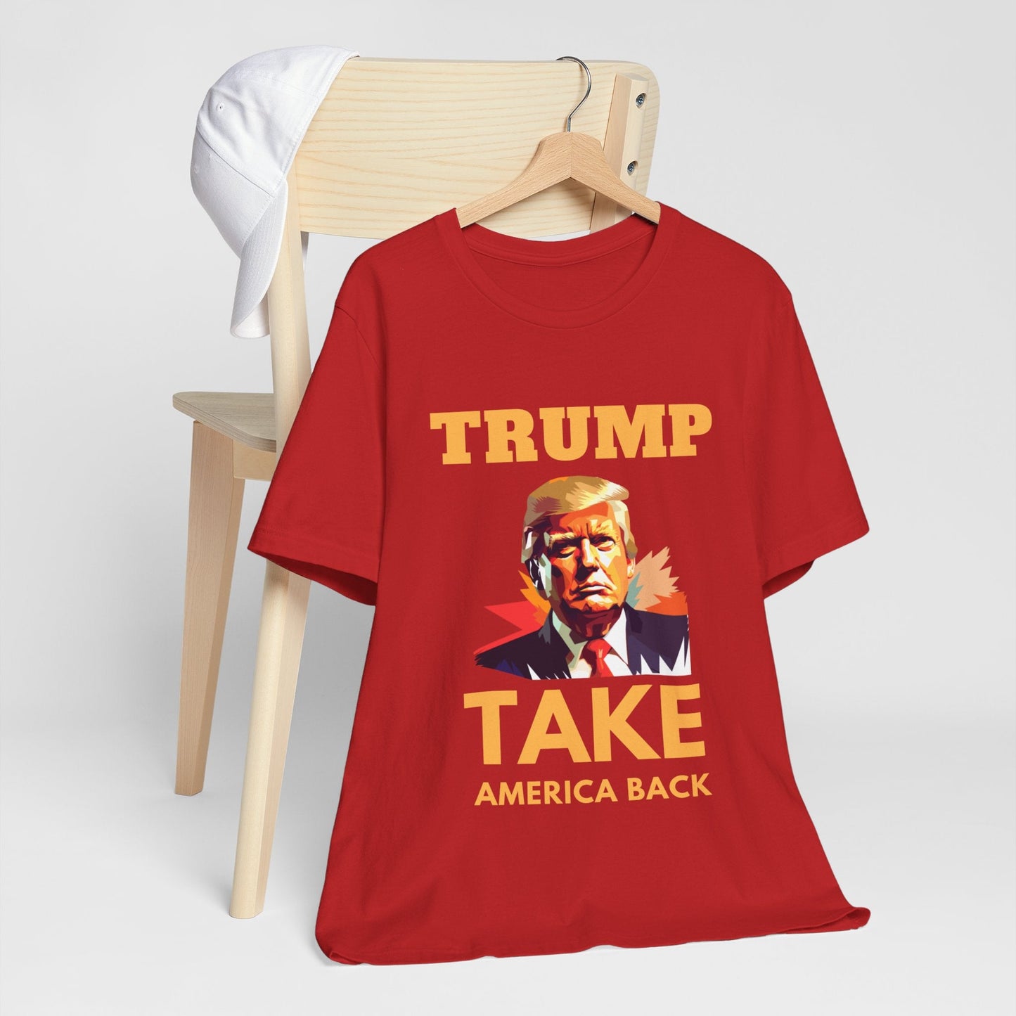 Trump Take America Back - Unisex T - Shirt - American Apostle - Red