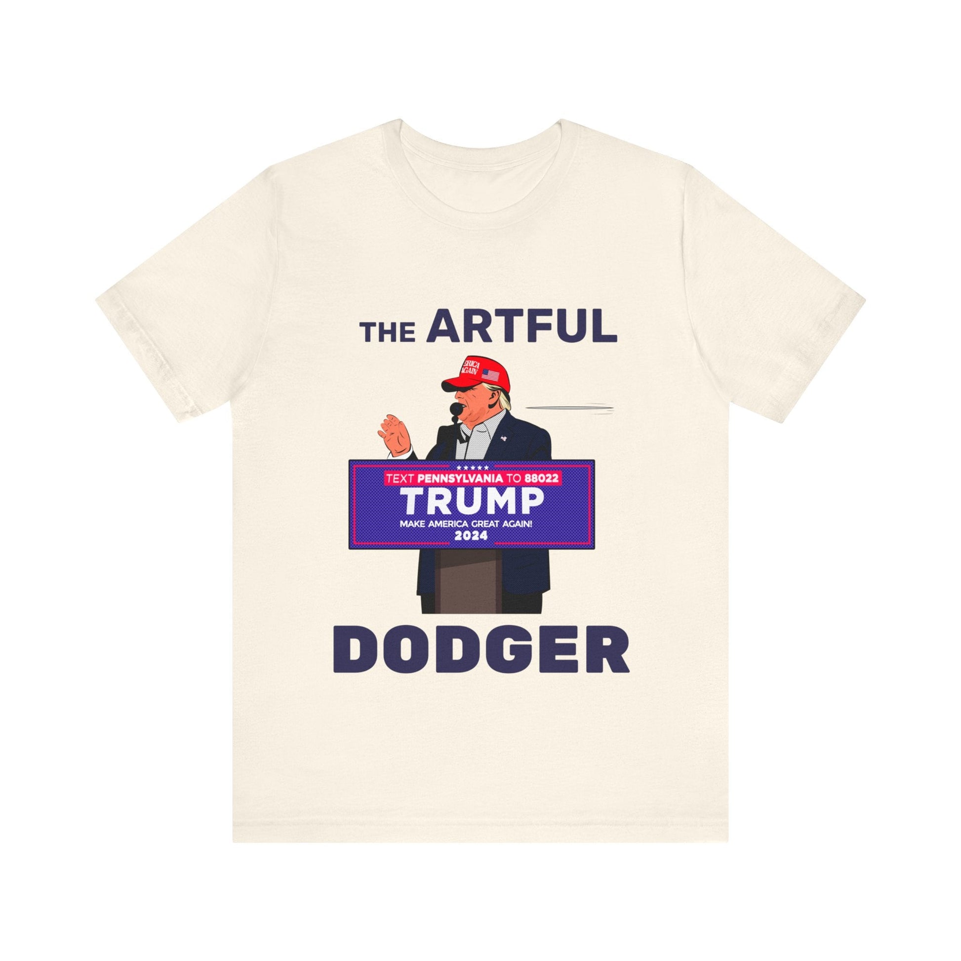 Trump The Artful Dodger [Pop Art] - Unisex T - Shirt - American Apostle - Natural