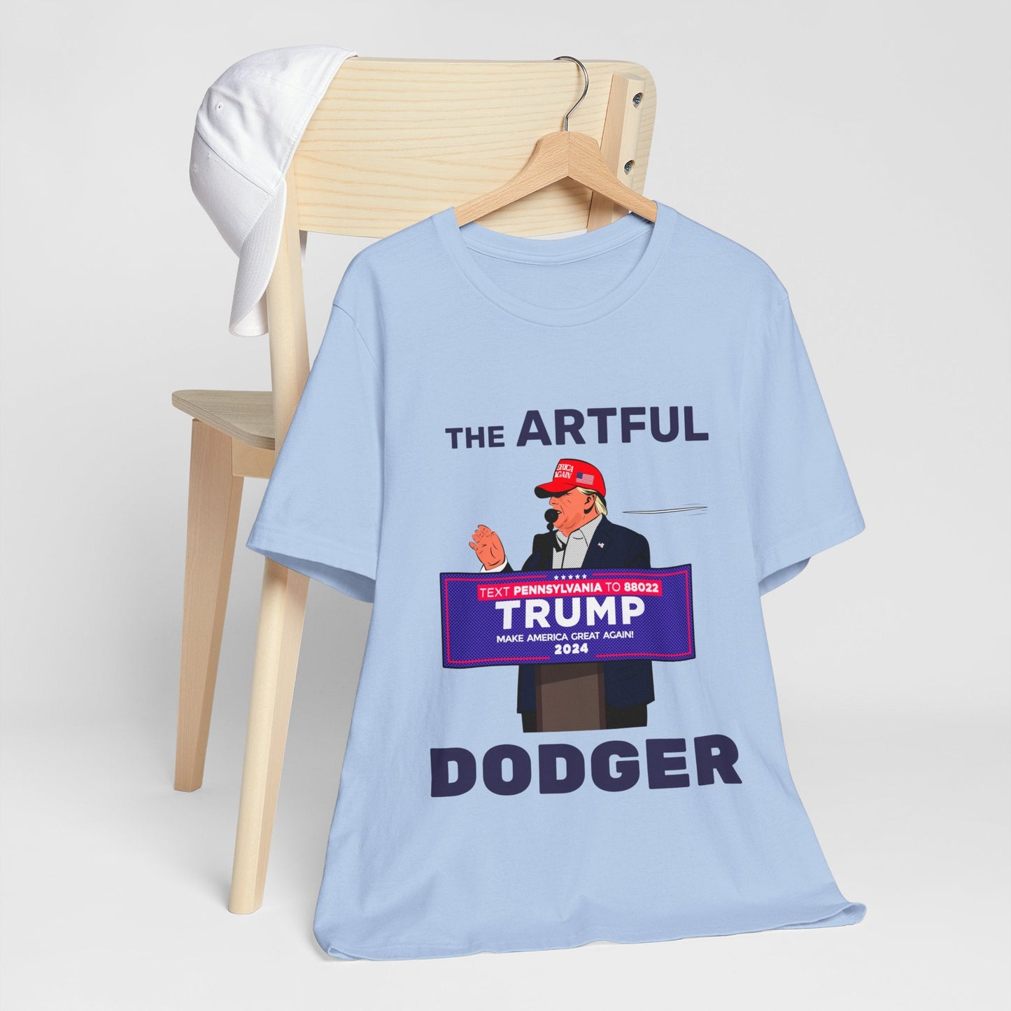 Trump The Artful Dodger [Pop Art] - Unisex T - Shirt - American Apostle - Natural